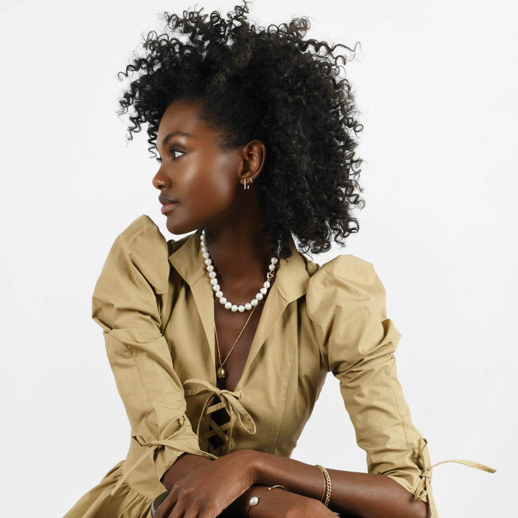 Junior Pavé Hoops -- Ariel Gordon Jewelry