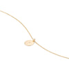 Little Circle Pendant Necklace - Little Circle Pendant Necklace -- Ariel Gordon Jewelry
