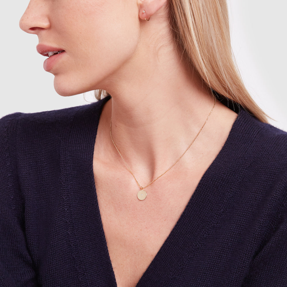 Mini Diamond Dust Hoops -- Ariel Gordon Jewelry