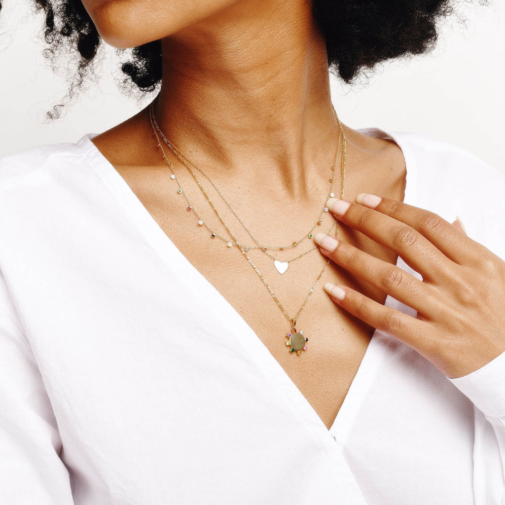 Heart Necklace -- Ariel Gordon Jewelry