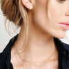 Mini Diamond Dash Necklace - hover -- Ariel Gordon Jewelry