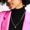 Medallion Signet Necklace - hover -- Ariel Gordon Jewelry