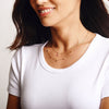Ruby Cherry Bomb Necklace - hover -- Ariel Gordon Jewelry