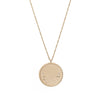 Imperial Disc Pendant Necklace - Imperial Disc Pendant Necklace -- Ariel Gordon Jewelry