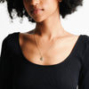 Demi Medallion Signet Necklace - hover -- Ariel Gordon Jewelry