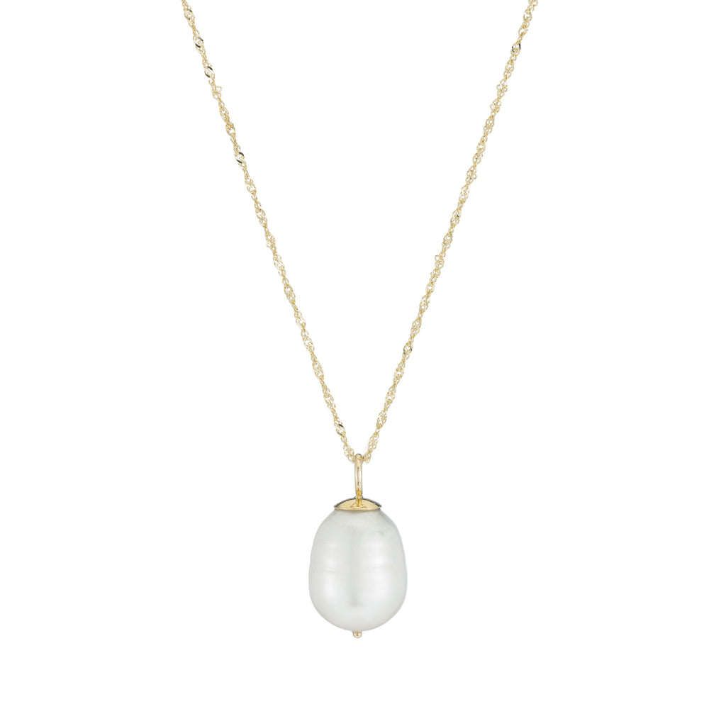 Baroque Pearl Drop Necklace -- Ariel Gordon Jewelry