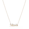 Script Name It Necklace - Script Name It Necklace -- Ariel Gordon Jewelry