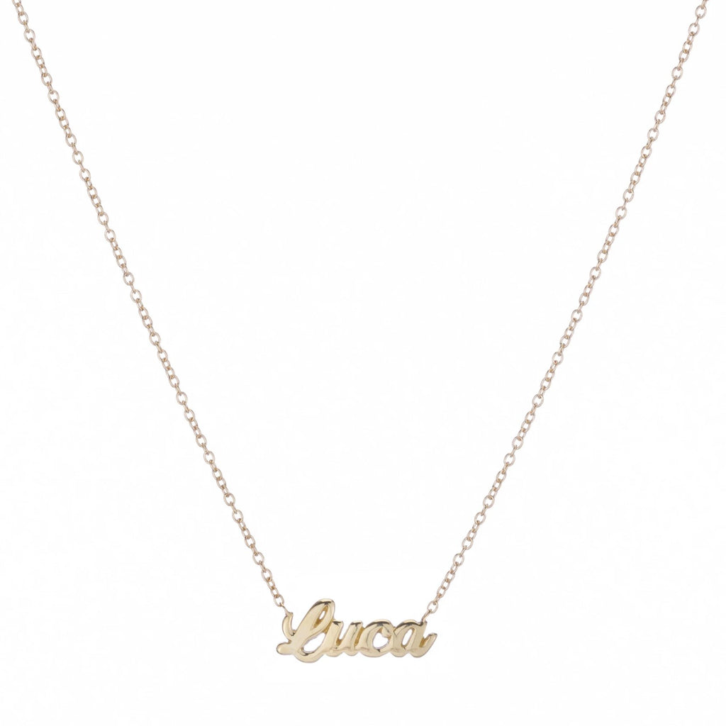 Script Name It Necklace -- Ariel Gordon Jewelry