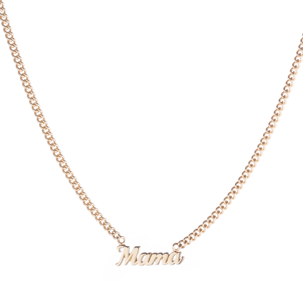 Script Carmella Name It Necklace -- Ariel Gordon Jewelry