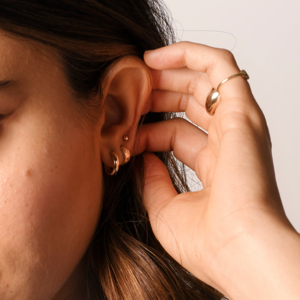 Skinny Tire Huggies -- Ariel Gordon Jewelry