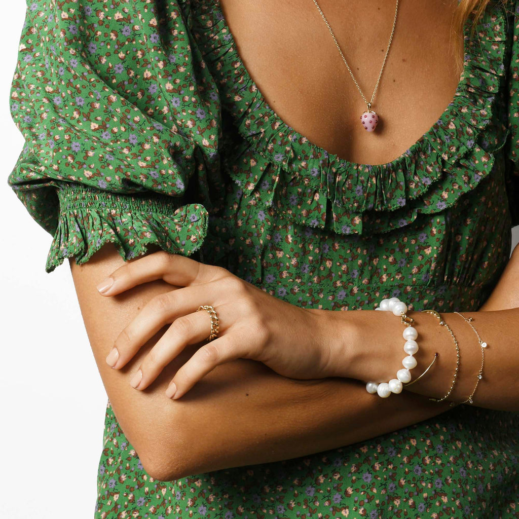 Diamond Droplet Bracelet -- Ariel Gordon Jewelry