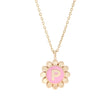 Daisy Initial Pendant Necklace - Daisy Initial Pendant Necklace -- Ariel Gordon Jewelry