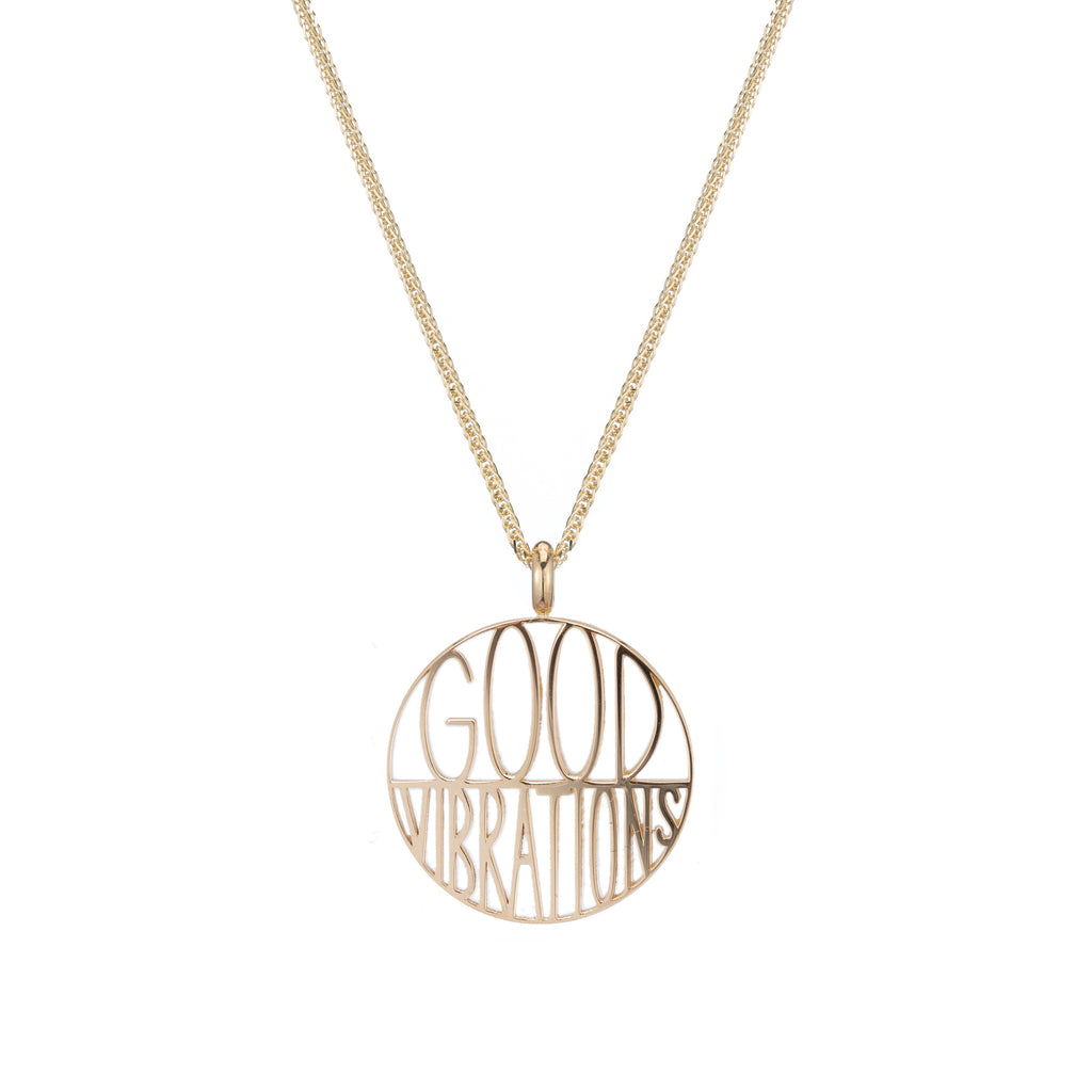 Good Vibrations Token Pendant -- Ariel Gordon Jewelry