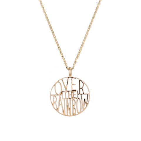 Over the Rainbow Token Pendant