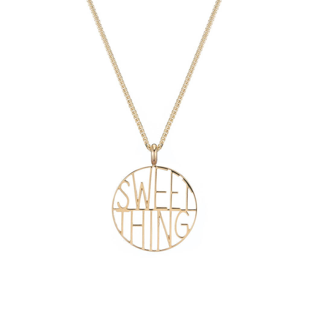 Sweet Thing Token Pendant -- Ariel Gordon Jewelry