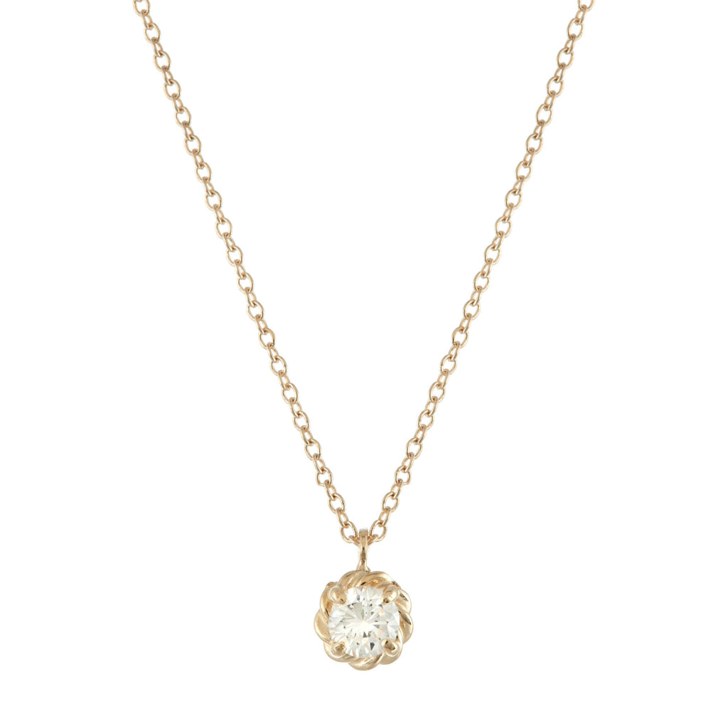 Diamond Twine Pendant -- Ariel Gordon Jewelry