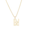 Lucky Strike Monogram Pendant - Lucky Strike Monogram Pendant -- Ariel Gordon Jewelry