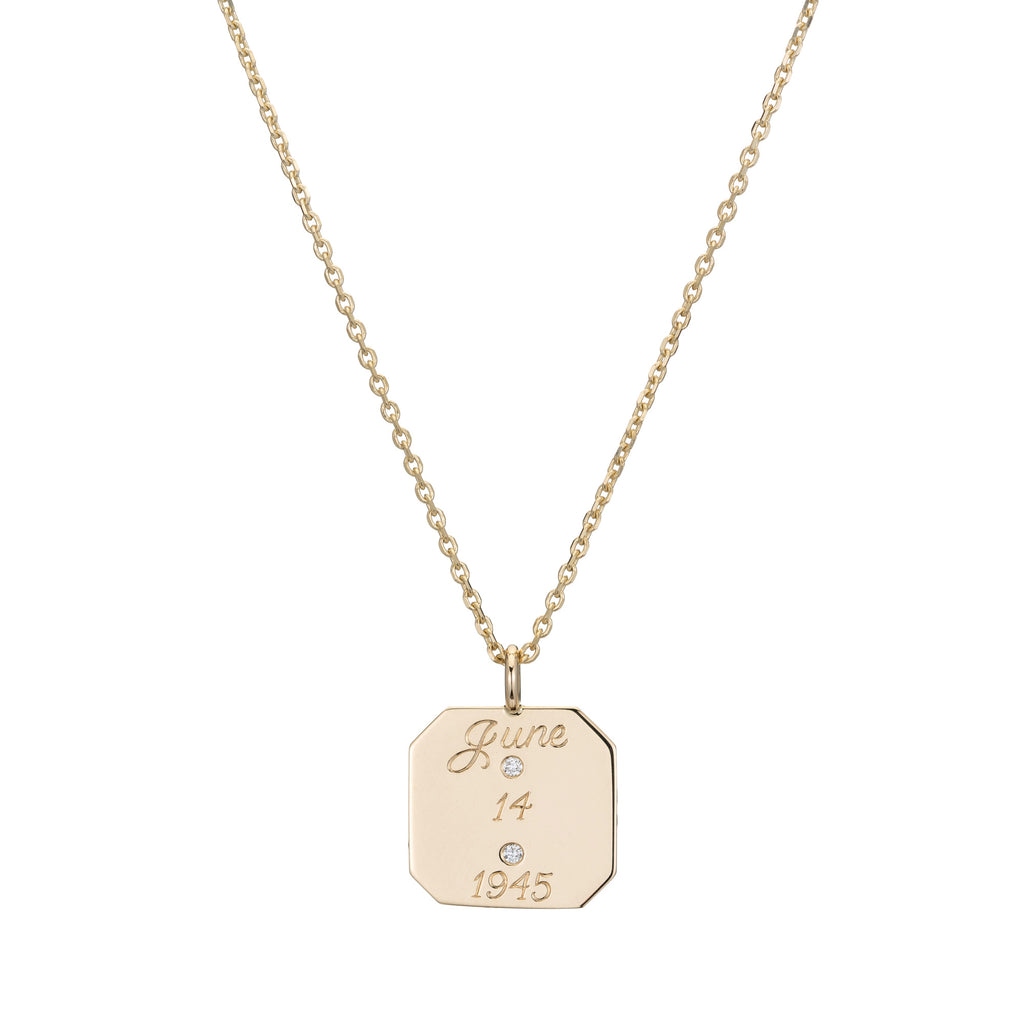 Diamond Tribute Pendant -- Ariel Gordon Jewelry