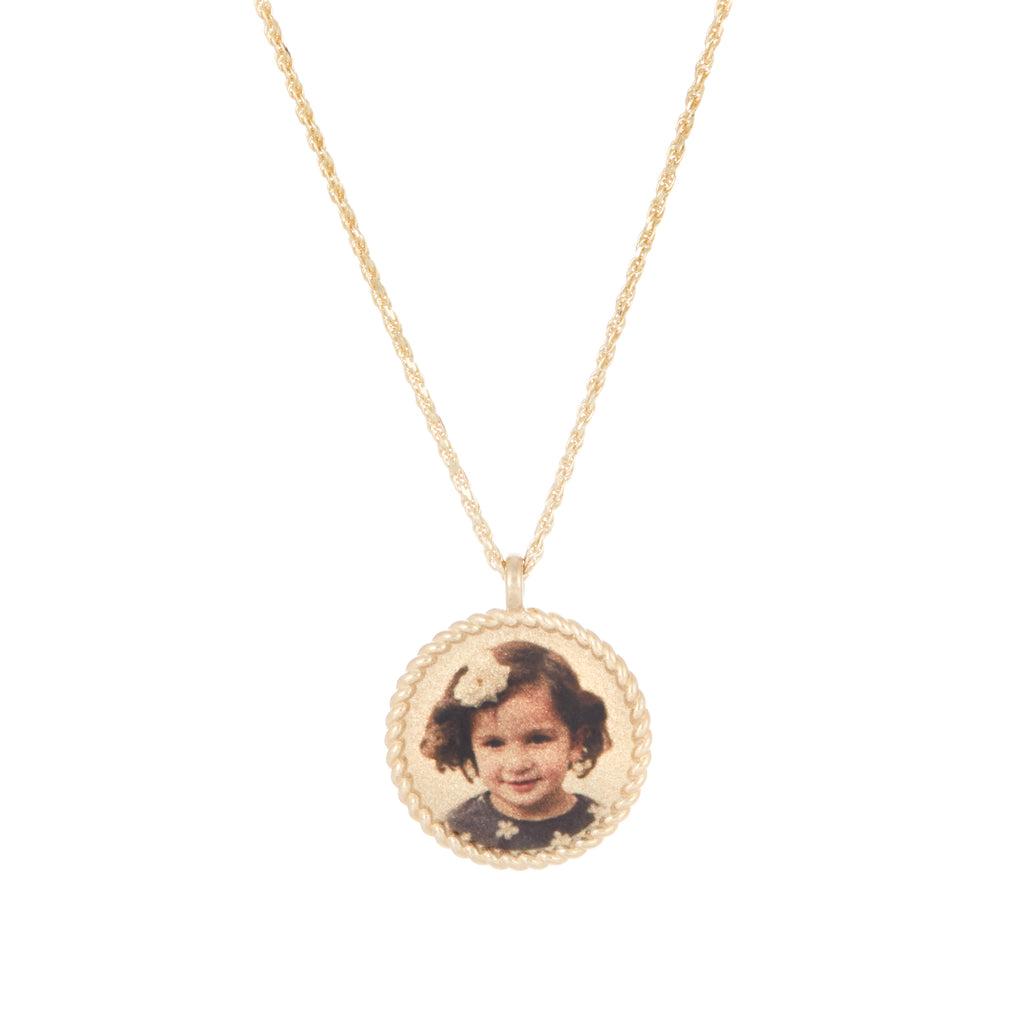 Imperial Portrait Pendant Necklace -- Ariel Gordon Jewelry