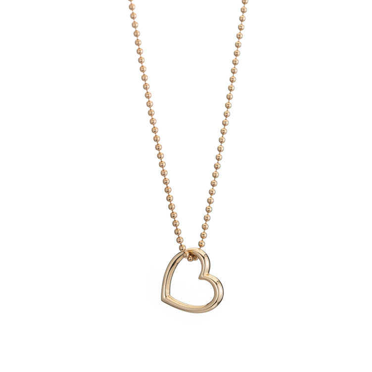 Floating Heart Charm