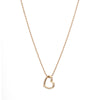 Floating Heart Charm - Floating Heart Charm -- Ariel Gordon Jewelry