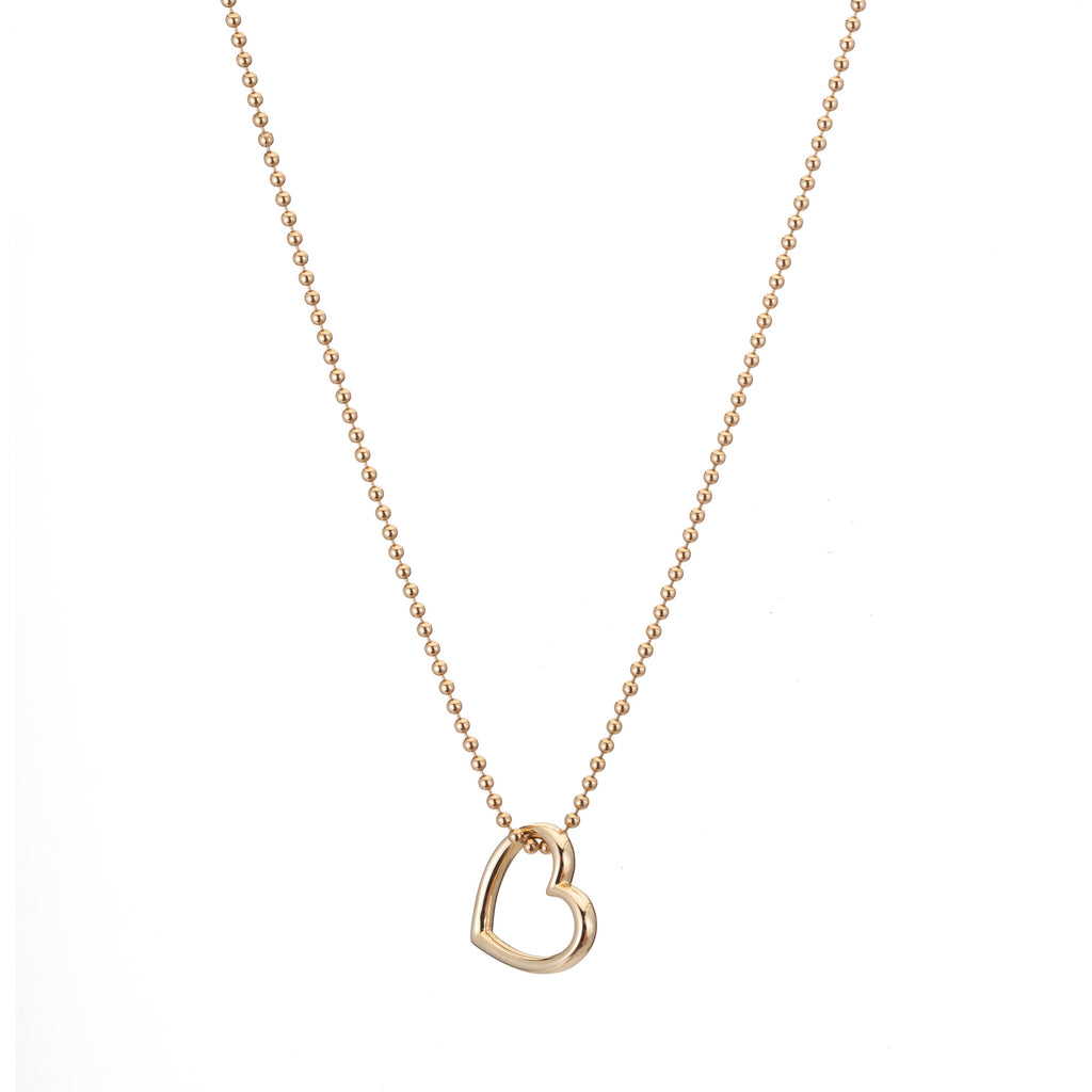 Floating Heart Charm -- Ariel Gordon Jewelry