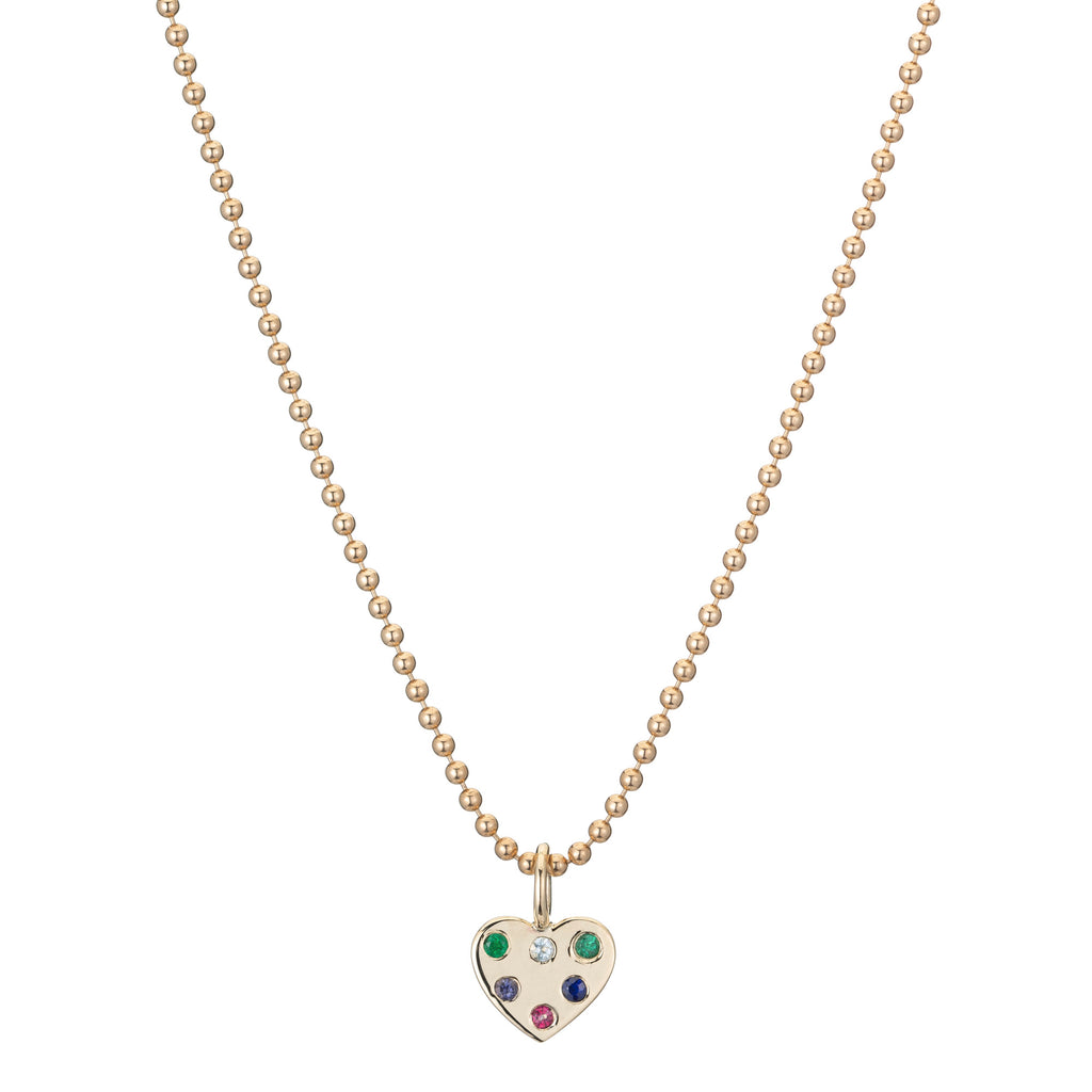 Bestie Acrostic Pendant -- Ariel Gordon Jewelry