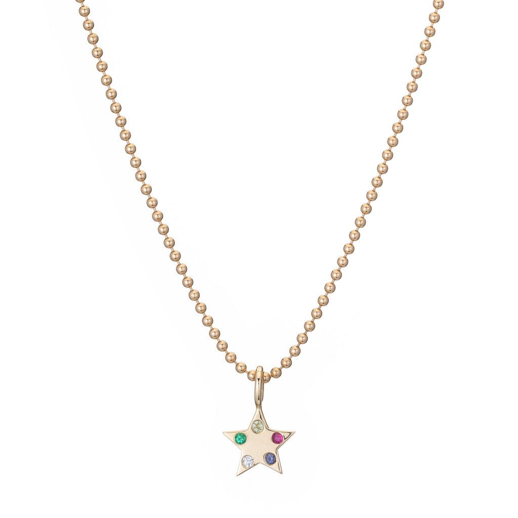 Pride Acrostic Pendant -- Ariel Gordon Jewelry