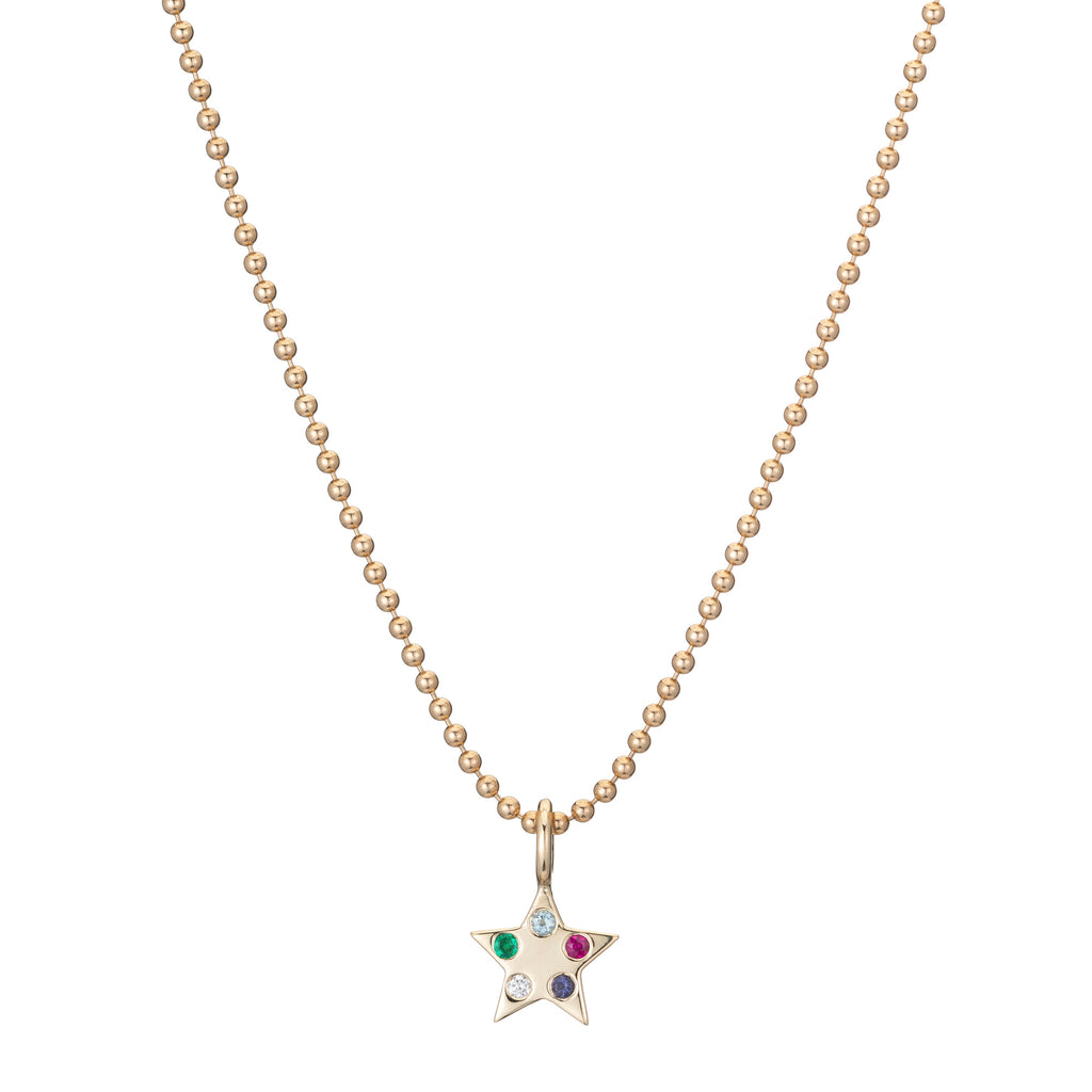 Bride Acrostic Pendant -- Ariel Gordon Jewelry