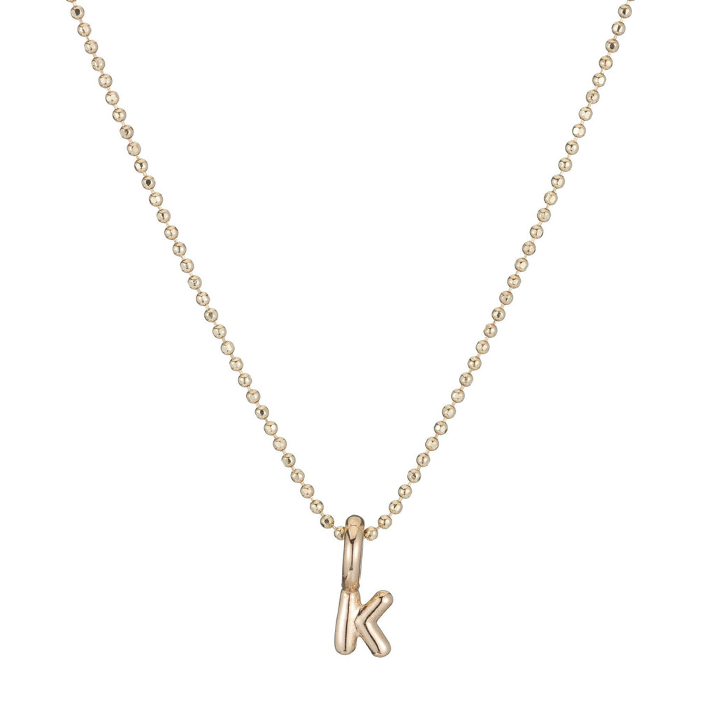 Women's Mini Helium Initial Charm D by Ariel Gordon Jewelry