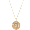 Toi Et Moi Starburst Pendant - Toi Et Moi Starburst Pendant -- Ariel Gordon Jewelry