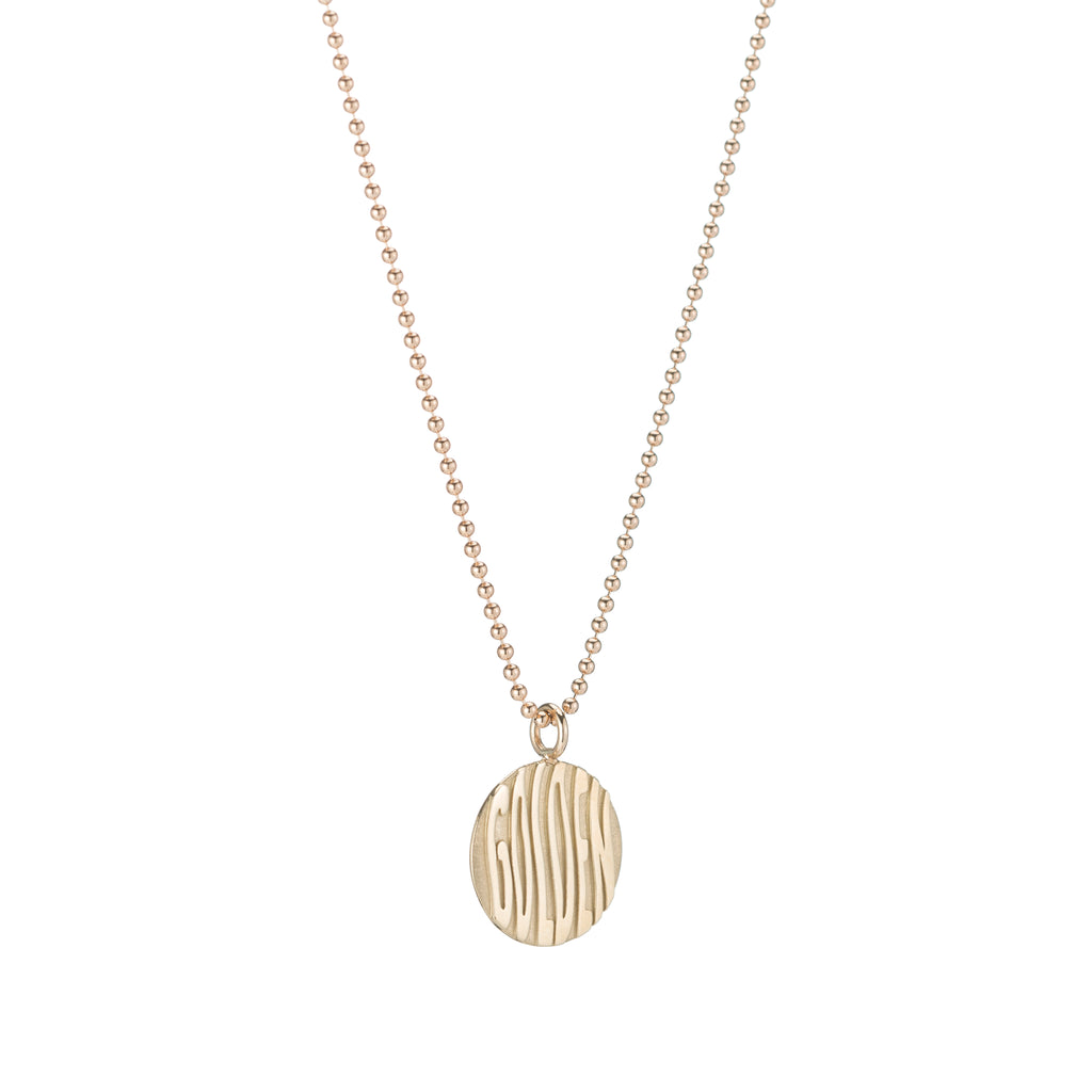 Golden Maverick Pendant -- Ariel Gordon Jewelry