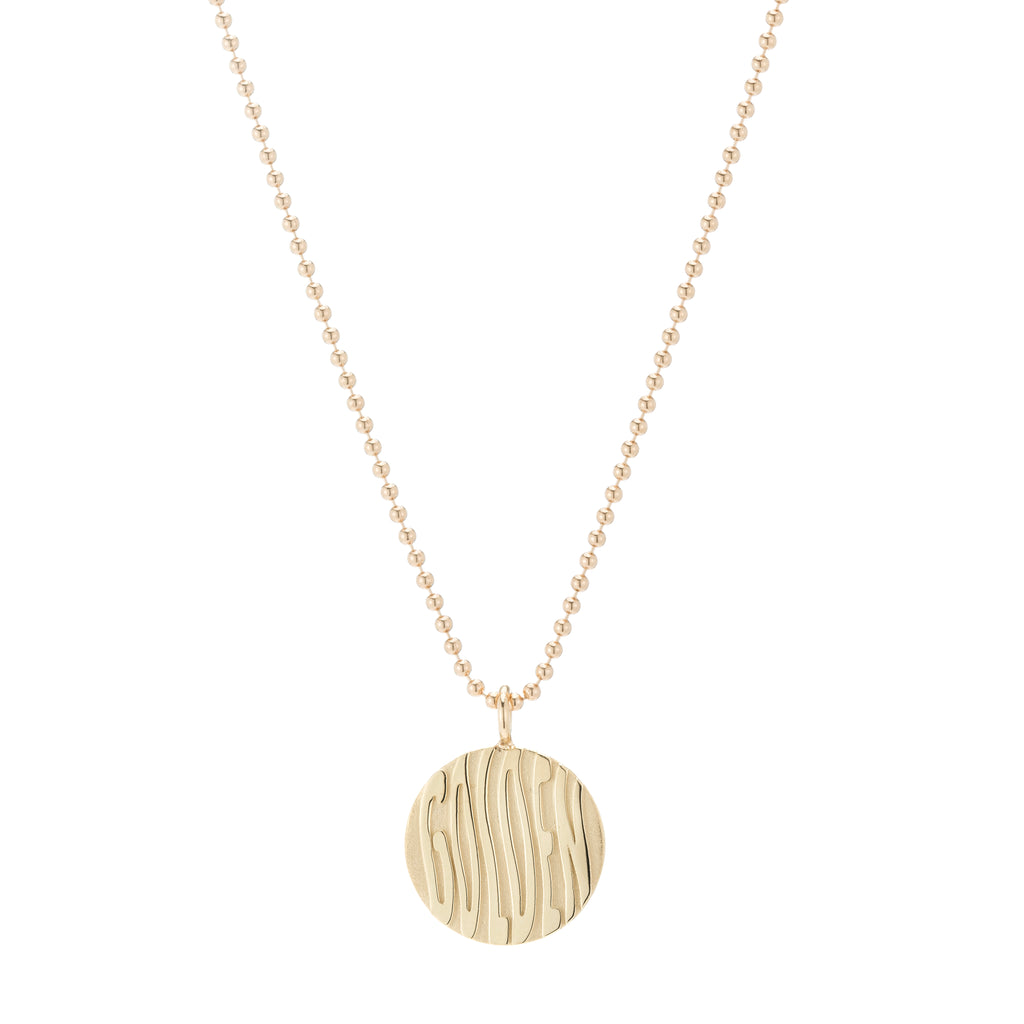 Golden Maverick Pendant -- Ariel Gordon Jewelry