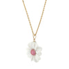 Pink Sapphire Daisy Pendant - Pink Sapphire Daisy Pendant -- Ariel Gordon Jewelry