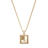 Varsity Initial Pendant - Varsity Initial Pendant -- Ariel Gordon Jewelry