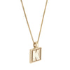 Varsity Initial Pendant - Varsity Initial Pendant -- Ariel Gordon Jewelry