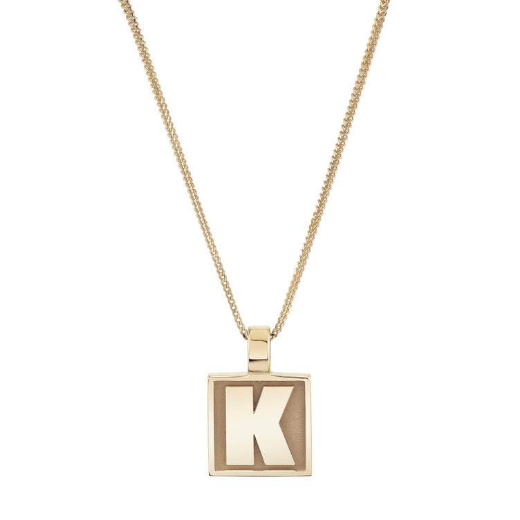 Varsity Initial Pendant