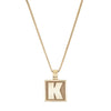 Varsity Initial Pendant - Varsity Initial Pendant -- Ariel Gordon Jewelry