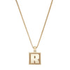 Varsity Initial Pendant - Varsity Initial Pendant -- Ariel Gordon Jewelry