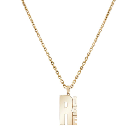 Lucky Strike Name Pendant