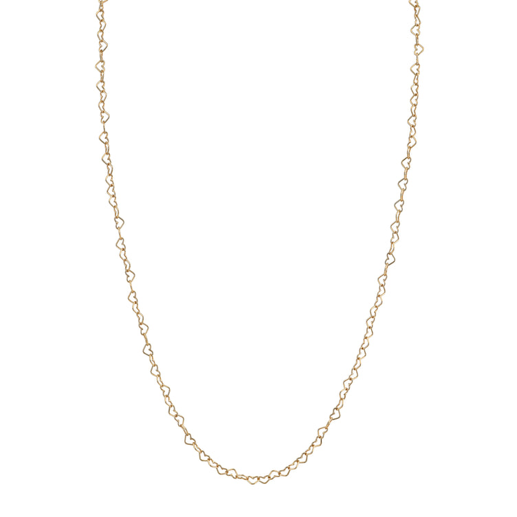 Heart Eternity Link Necklace