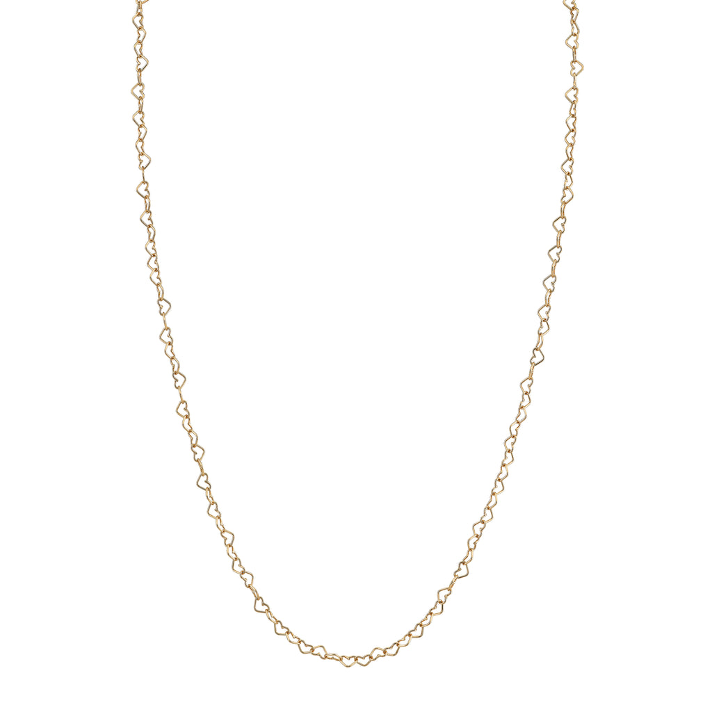 Heart Eternity Link Necklace -- Ariel Gordon Jewelry