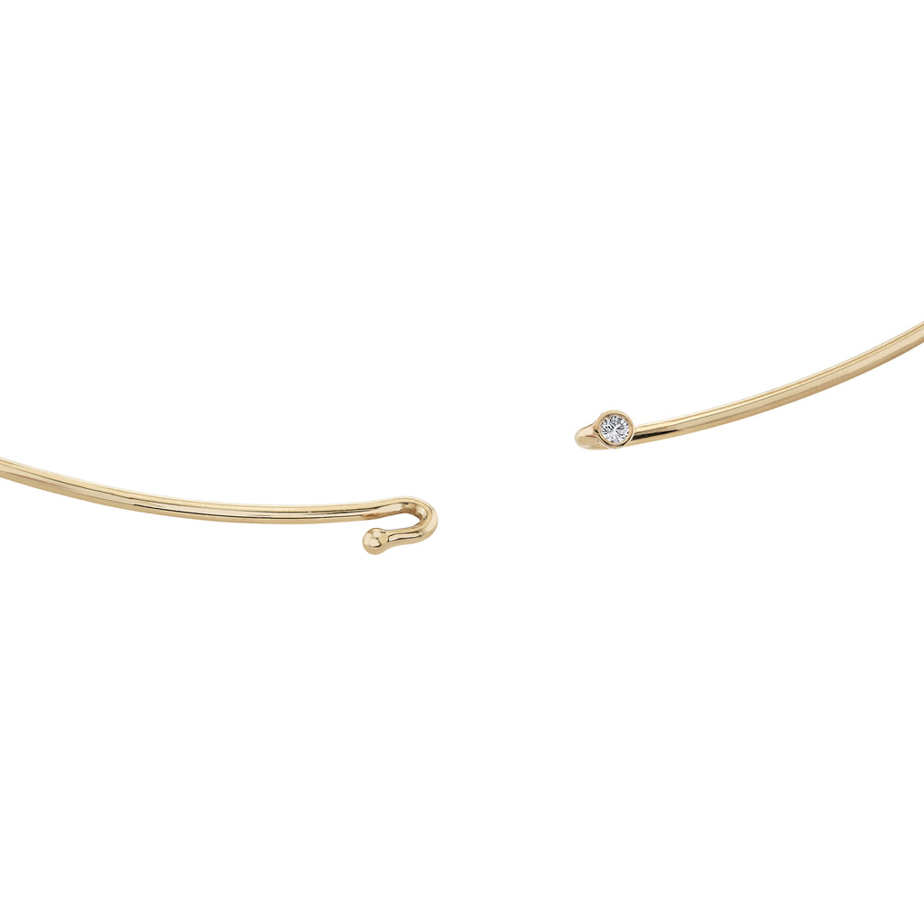 Diamond Torque Collar -- Ariel Gordon Jewelry