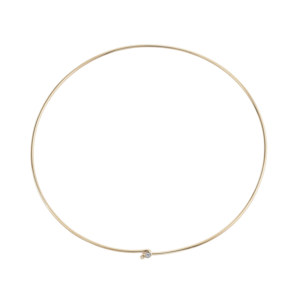 Diamond Torque Collar -- Ariel Gordon Jewelry