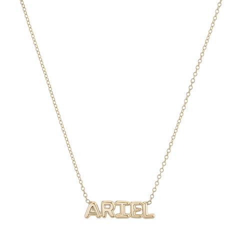 Helium Name It Necklace
