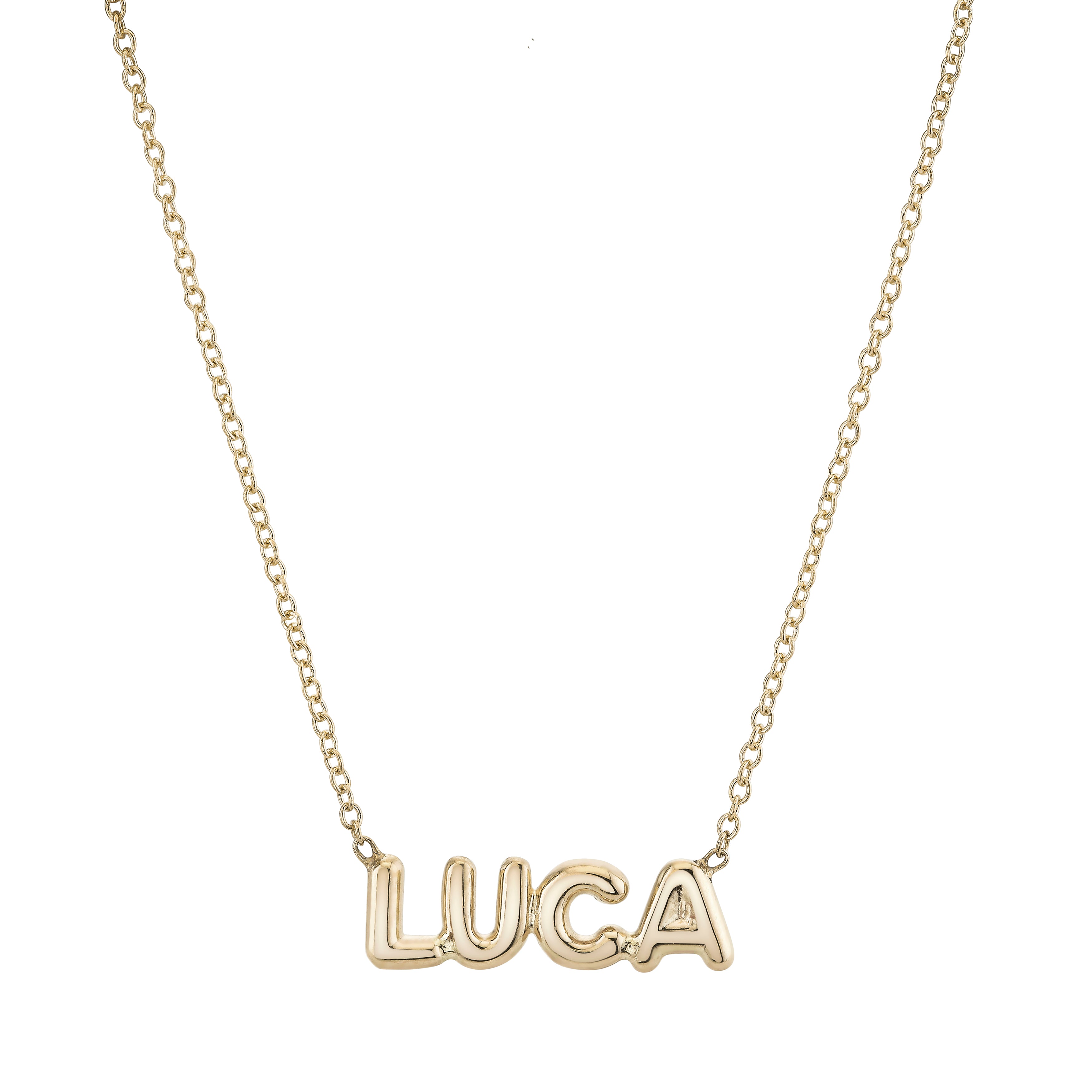 Helium Name It Necklace
