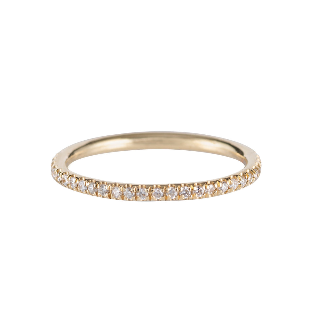 Pavé Diamond Eternity Band -- Ariel Gordon Jewelry