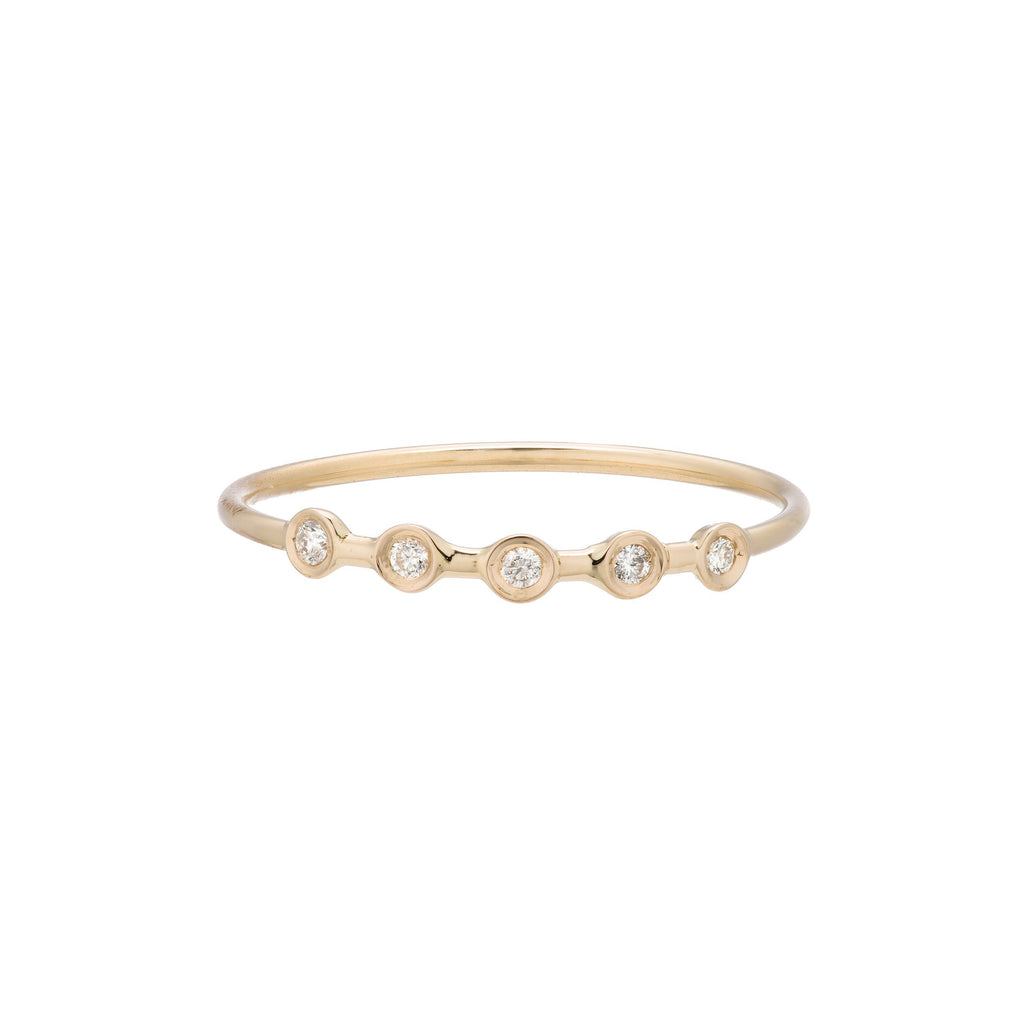 Diamond Horizon Ring -- Ariel Gordon Jewelry