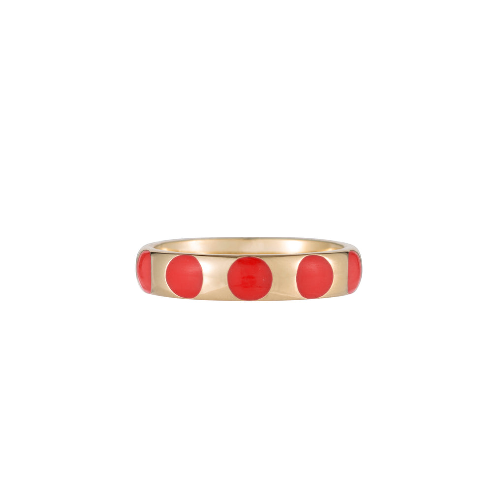 Dottie Enamel Ring -- Ariel Gordon Jewelry