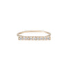 Fine Line Pave Ring - Fine Line Pave Ring -- Ariel Gordon Jewelry